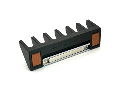 Evolve3D 1911 Pistol 6-Position Magazine Mount, 45ACP, 9mm, Ammo Storage, Black
