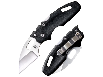 Cold Steel Mini Tuff Lite Plain Edge, Black, Right, Manual