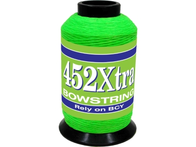 BCY 452Xtra Bowstring Material Flo Green 1/4 lb., Neon Green