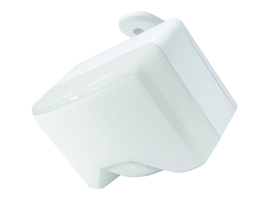 IQ America Battery-Powered LED Motion Security Flood Light 350 Lumen, White