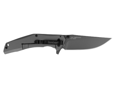 Kershaw 3.25" Folding Knife Gray TiCN 8Cr13MoV Blade Steel Handle