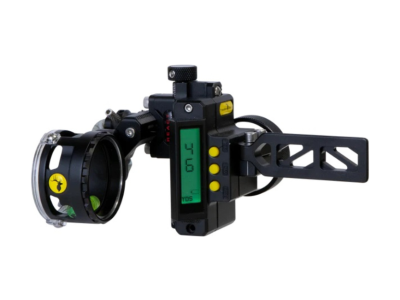 Trophy Ridge Digital React One Pin Sight with Mathews Bridge-Lock, Black, Right, .019