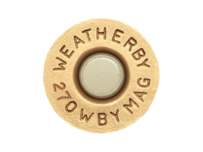 Weatherby Unprimed Brass Cases, .270 Weatherby Magnum, 20