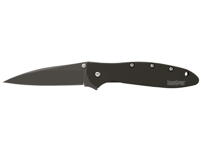 Kershaw 3" 14C28N Modified Drop Point Blade Black DLC SS Handle