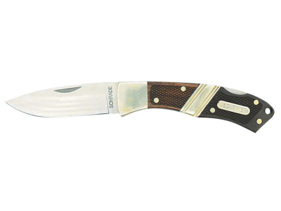 Old Timer Folding Knife 2.5" 9Cr18MoV Ebony & Rosewood