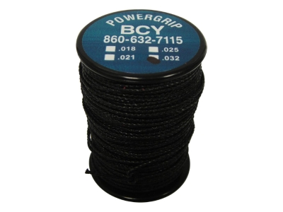 BCY Power Grip Serving Black .032 40 yds.
