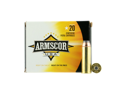Armscor Centerfire Handgun Cartridges, .44 Magnum, 20