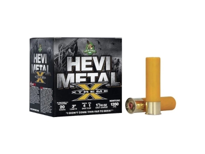 Hevi-Shot Metal Xtreme Shotgun Ammunition for General, 20 Gauge, 25