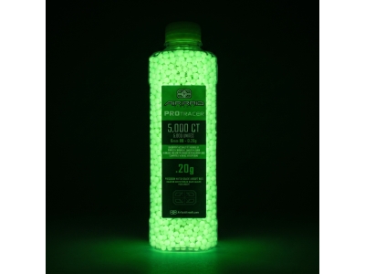 Air Raid PRO TRACER 0.20g 6mm Airsoft BBs  5,000ct, Green, 5000