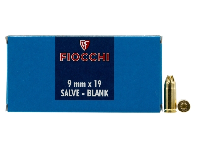 Fiocchi Pistol Blank 9mm Luger, 50