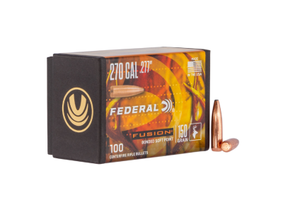 Federal Fusion Component Centerfire Rifle Bullets, 100