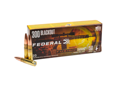 Federal Fusion Rifle Cartridges, .300 AAC Blackout, 20