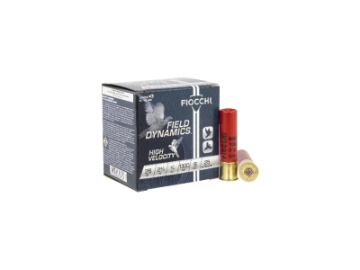 Fiocchi 28HV8 Field Dynamics High Velocity 28 Gauge 2.75" 3/4 oz 8 Shot, 25