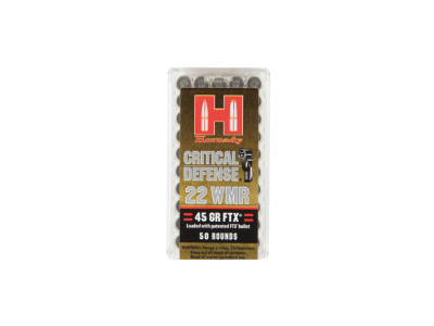 Hornady Critical Defense Rimfire Rounds, .22 WMR, 50