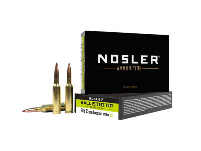 Nosler Ballistic Tip Rifle Rounds, 6.5 Creedmoor, 20