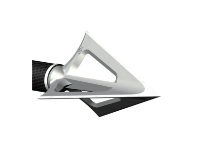 G5 Montec CS Fixed Blade Carbon Steel Broadhead, 3 count, Silver