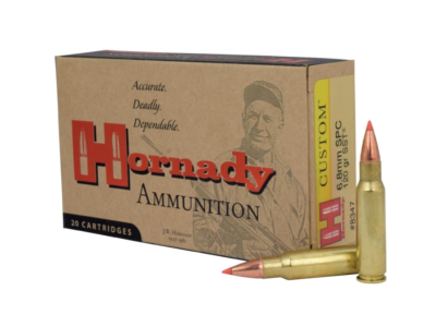 Hornady Custom, 6.8mm Remington SPC, 20