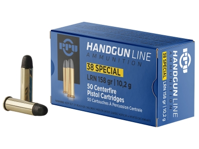 PPU Handgun, .38 Special, 50