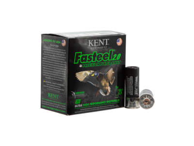 Kent Cartridge Fasteel 2.0 Shotshell Loads, Black, 12 Gauge, 25