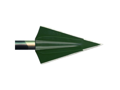 Zwickey Delta Broadheads Glue On 2 Blade 135 gr. 3 pk., Fixed, Green
