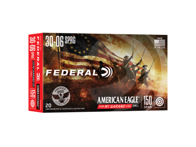 Federal American Eagle Centerfire Rifle Cartridges, .30-06 Springfield, 20
