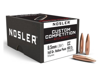 Nosler Custom Competition 6.5Creedmoor, 100