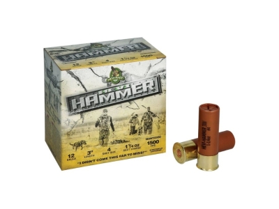 Hevi-Shot Hammer Field Shotgun Ammunition, 12 Gauge, 25