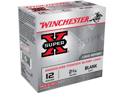 Winchester Ammo XP12 Super X Blank 12Gauge 2.75" 25 Per Box/10 Case, 12 Gauge