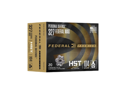 Federal Personal Defense HST Handgun Cartridges, .327 Federal Magnum, 20