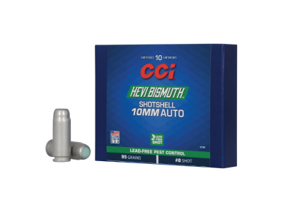 CCI Pest Control HEVI-Bismuth Shotshell Handgun Rounds, 10mm Auto