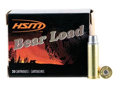 HSM Bear Load 41 Rem Mag Semi Wadcutter, .41 Magnum, 50