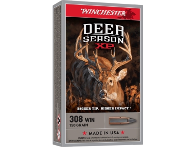 Winchester Deer Season XP 308 Win 150gr, .308 Winchester, 20