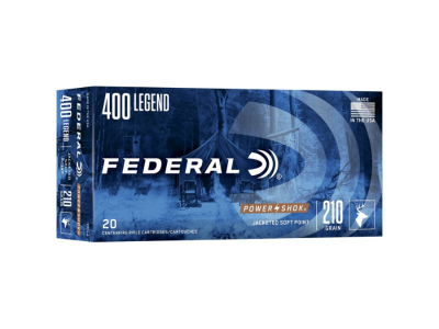 Federal Power-Shok Centerfire Rifle Cartridges, .400 Legend, 20