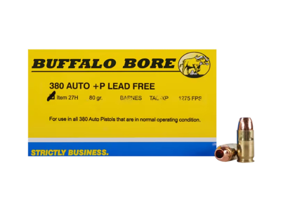 BBA Buffalo-Barnes Centerfire Handgun Rounds, .380 ACP, 20
