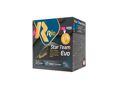 Rio Ammunition Star Team EVO Shotshell Loads, 12 Gauge, 25