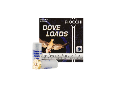 Fiocchi Dove & Quail Shotshell Loads, 12 Gauge, 25