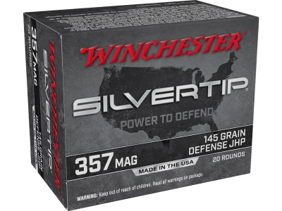 Winchester Silvertip, .357 Magnum, 20