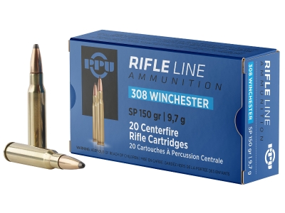 PPU Standard Rifle, .308 Winchester, 20