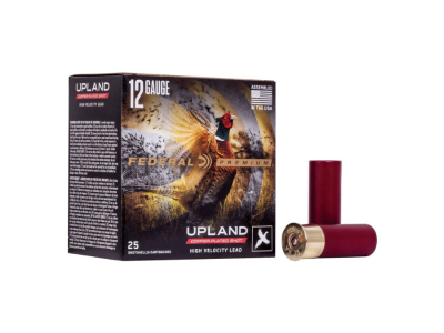 Federal Upland High Velocity Shotshell Loads, 12 Gauge, 25