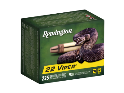 Remington Viper Rimfire Rounds, .22 LR, 225