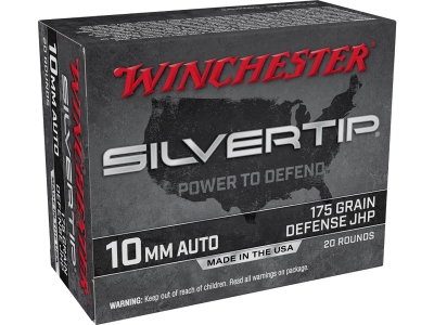 Winchester Super X Silvertip, 10mm Auto, 20