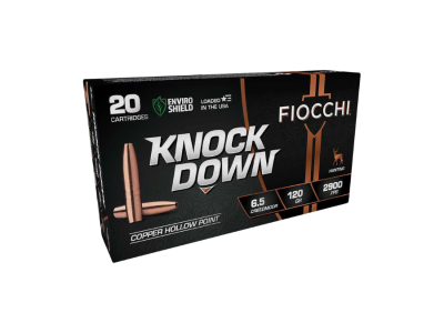Fiocchi Knock Down Enviro Shield Rifle Rounds, 6.5 Creedmoor, 20