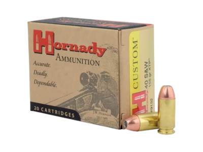 Hornady Custom, .40 S&W, 20