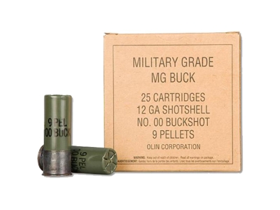 Winchester Military Grade Load, 12 Gauge, 25