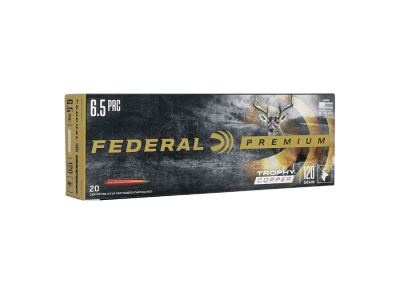 Federal Trophy Copper Rifle Cartridges, 6.5 Precision Rifle Cartridge, 20