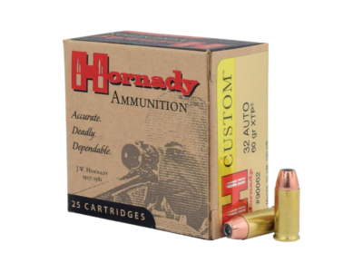 Hornady Custom, .32 ACP, 25