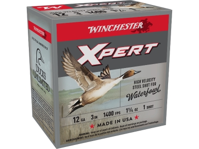 Winchester Super X Xpert High Velocity 12Gauge 3" 1 1/4oz 1Shot, 12 Gauge, 25