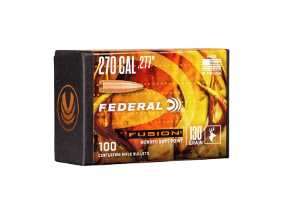 Federal Fusion Component Centerfire Rifle Bullets, .270 Winchester, 100