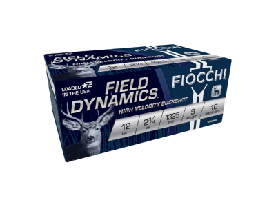 Fiocchi Field Dynamics Buckshot Shotshell Loads, 12 Gauge, 10