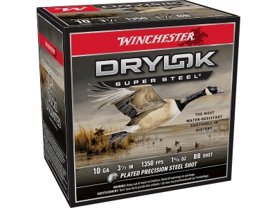 Winchester Drylok Super Steel Magnum 10Gauge 3.50" 1 5/8oz BBShot, 10 Gauge, 25